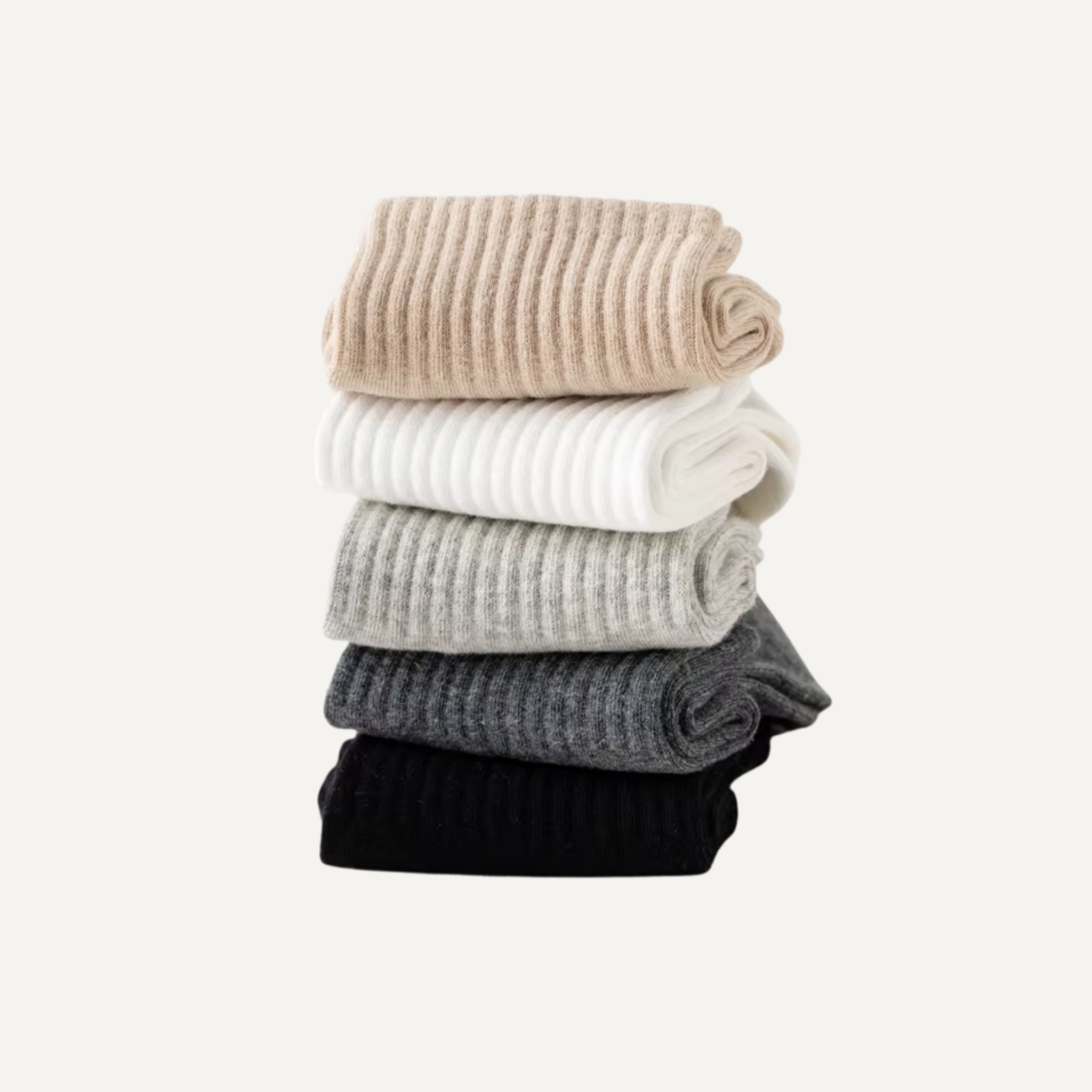 Lucent Mid-Crew – Premium Cotton Socks (2 Pairs in Onyx)